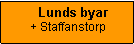 Textruta:    Lunds byar + Staffanstorp
